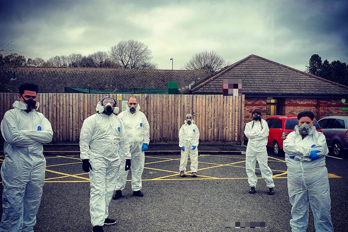 The Shropshire Expert Cleaners LTD specialist clearance team